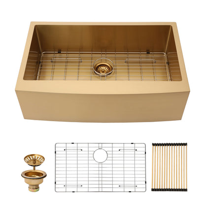 Farmhouse Apron Front Stainless Steel Sink