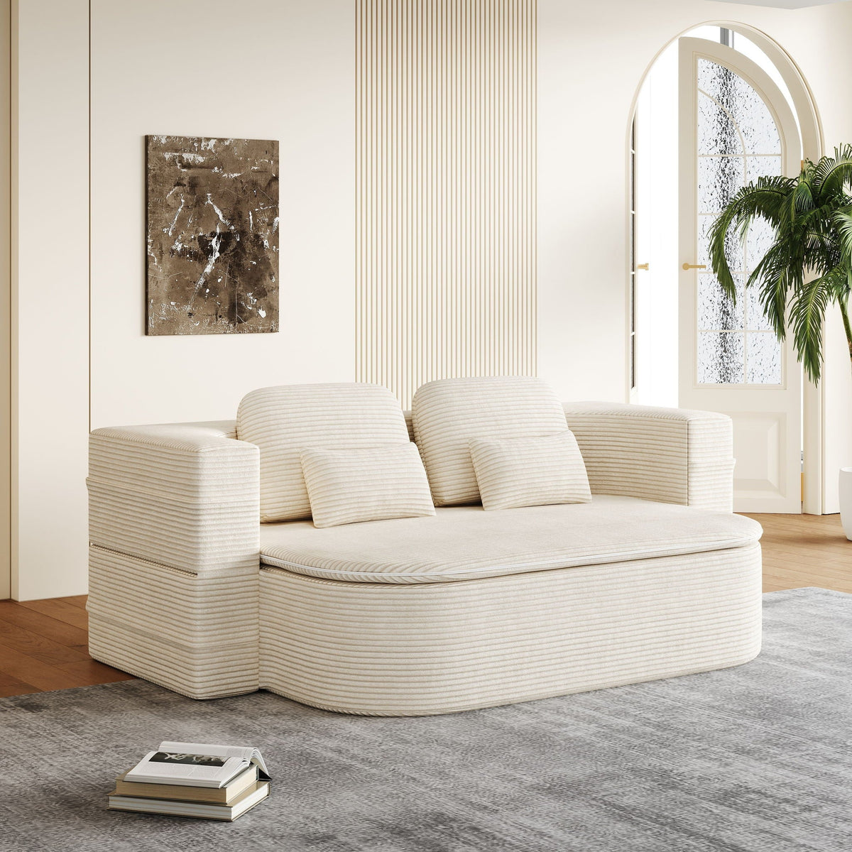 Multi Functional Foldable Sofa Bed and Blanket