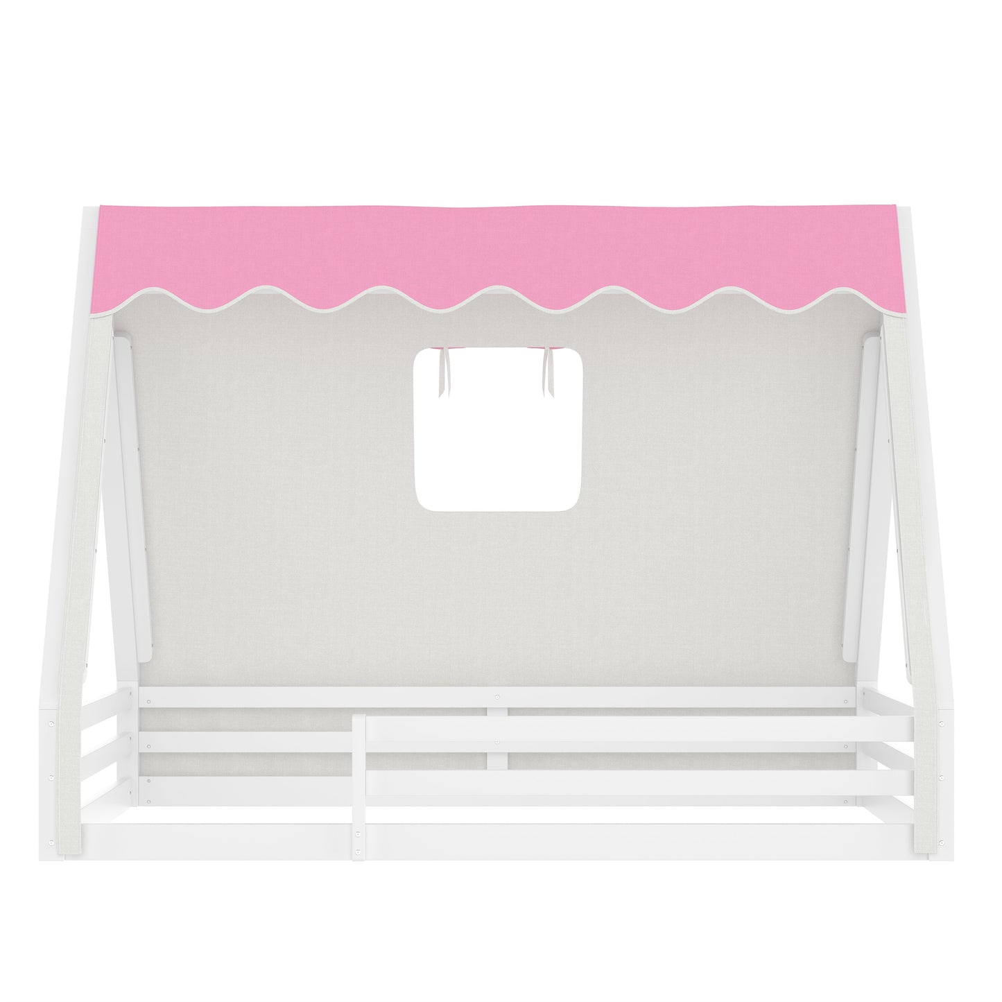 Youth House Floor Bed With Tent Light And Frame