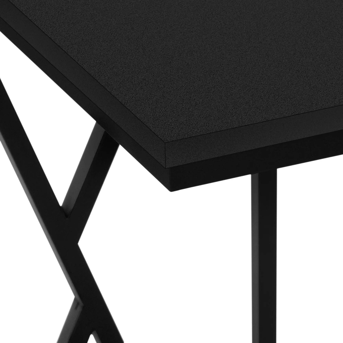 C Shaped Accent Table with Contemporary Design