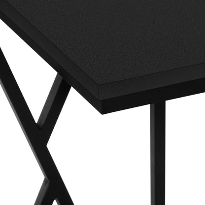 C Shaped Accent Table with Contemporary Design