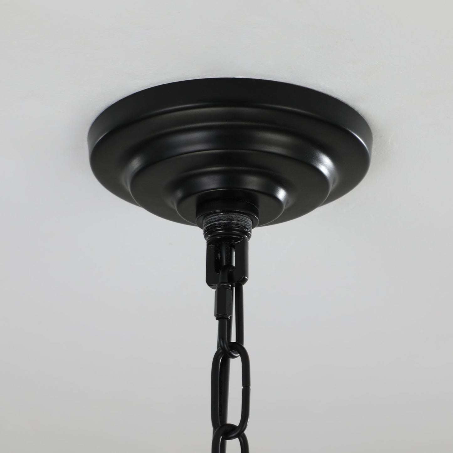 18' Modern 8-Light Black Chrome Geometric Pendant Chandelier by HouseOfZazla on Tampa Home & Garden Store