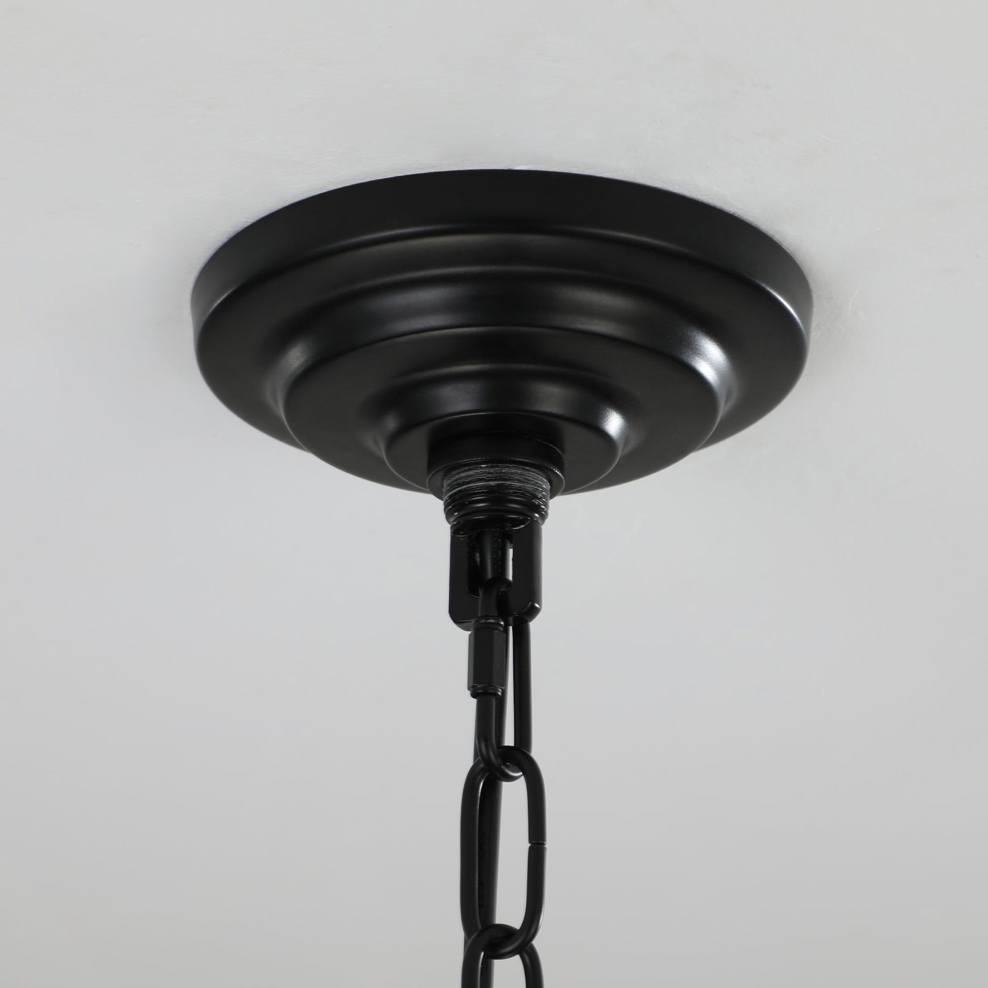 18' Modern 8-Light Black Chrome Geometric Pendant Chandelier by HouseOfZazla on Tampa Home & Garden Store