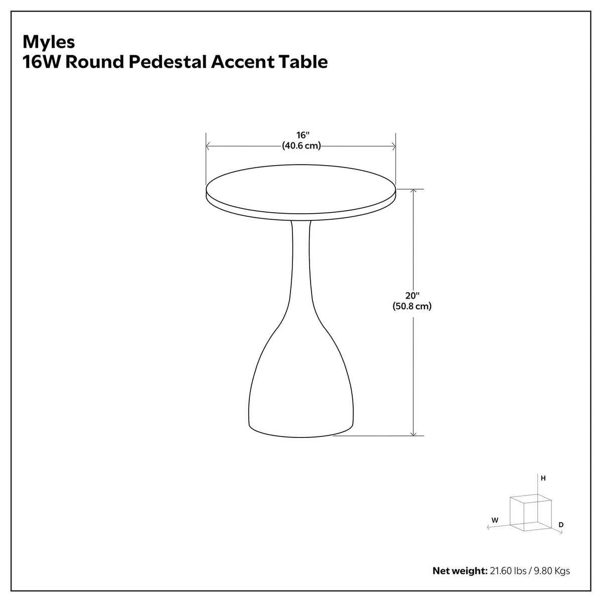 Black Marble Side Table with Hammered Aluminum Base, 16 diameter top, 20 high, HouseOfZazla on Tampa Home & Garden Store