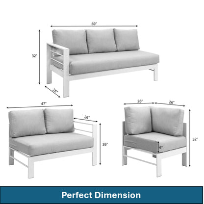 Heavy Duty Patio Set And The Thick Soft Cushions
