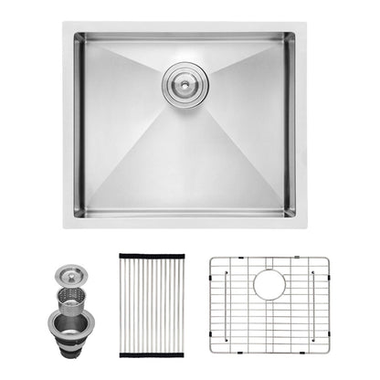Stainless Steel Sink and Deep Single Bowl Basin
