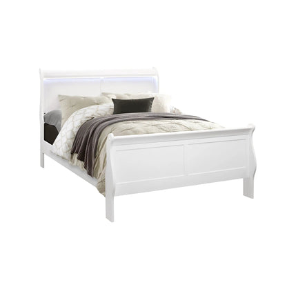 Charleston 5 Piece Bedroom Set With LED Headboard