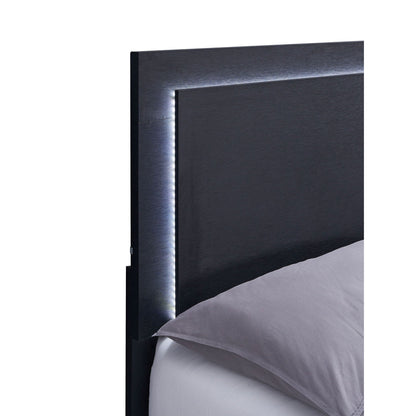 Jeremiah Modern Bedroom Set and Led Headboard