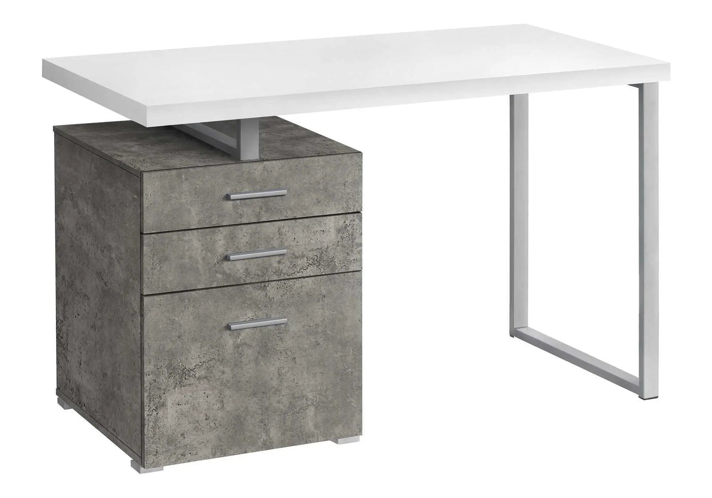Computer Desk Left Right Setup Storage Drawers
