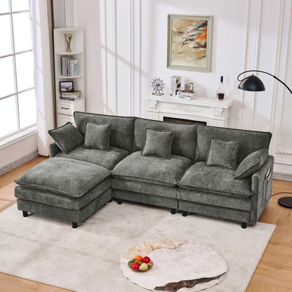 The Luxury Modular Sofa and Reconfigurable Layout