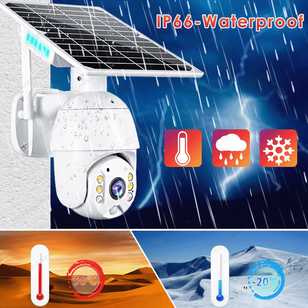 4G LTE Solar Wireless Security Camera solar-powered IP66 waterproof Sell My Stuff on Tampa Home & Garden Store