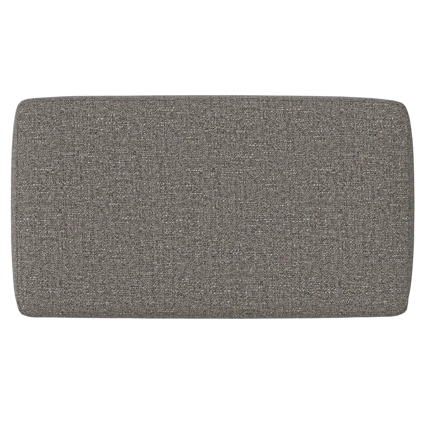 Milltown Upholstered Ottoman Bench With Driftwood