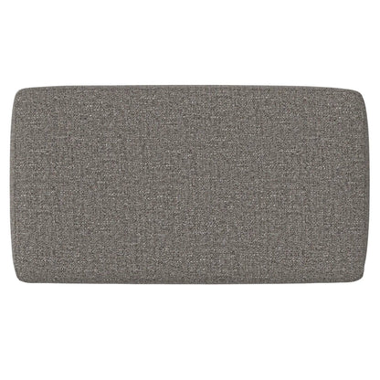 Milltown Upholstered Ottoman Bench With Driftwood