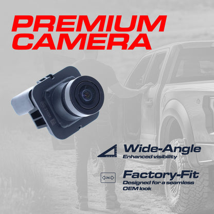 Master Tailgaters OEM backup camera black housing wide-angle view for Ford Mustang on Tampa Home & Garden Store