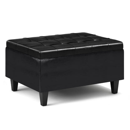 Harrison Upholstered Coffee Table Storage Ottoman