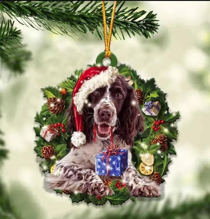 Car Pendant Sleeping Dog Angel Decor Hanging