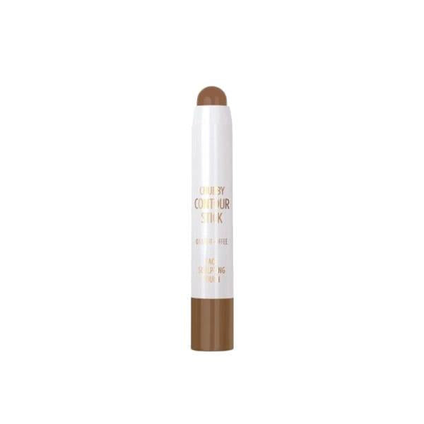 Golden Rose Chubby Contour Stick white tube brown cap light coffee shade by Beauty Care Bag on Tampa Home & Garden Store