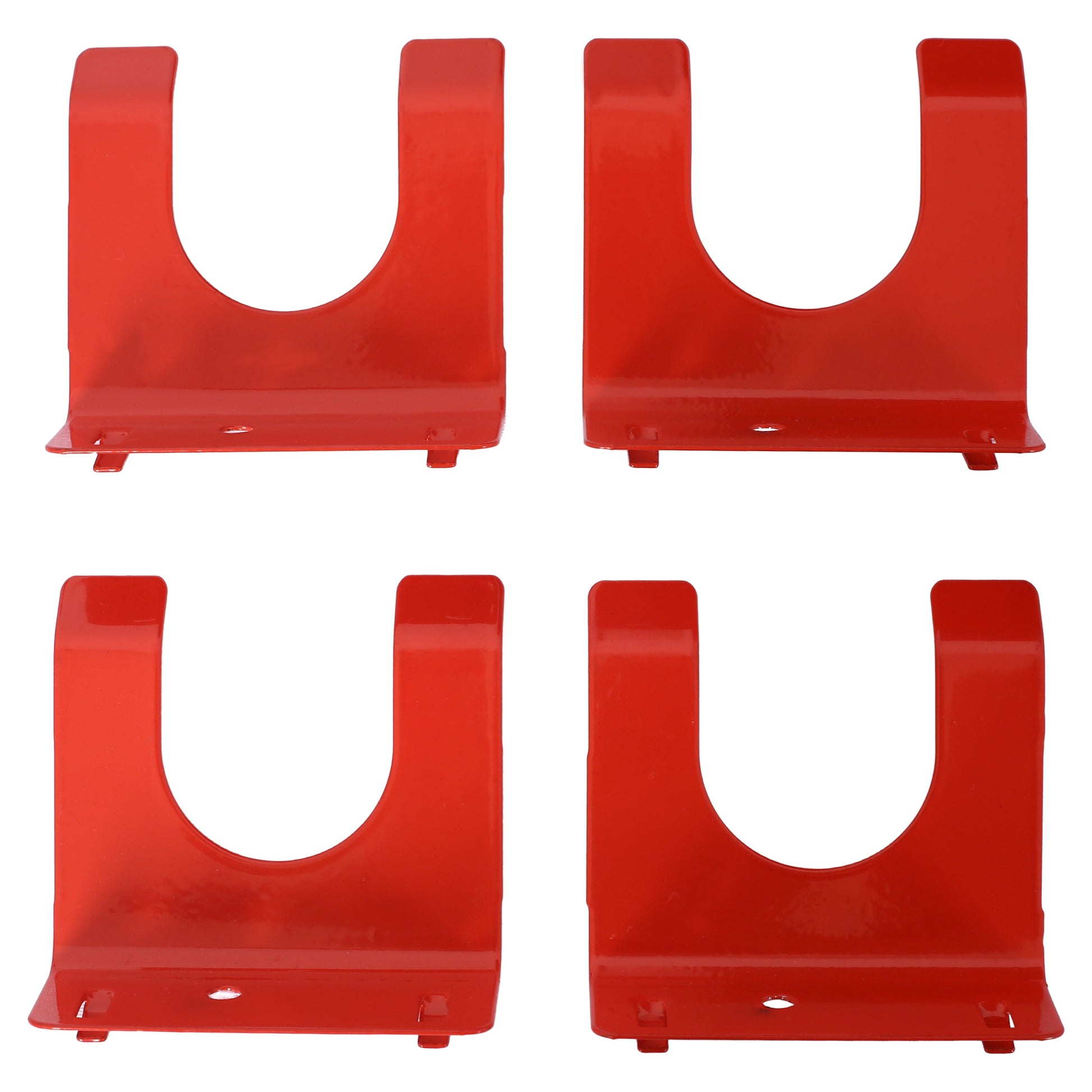 Red metal 4-foot garage nail board tool rack pair, wall-mounted for storing nail boards on Tampa Home & Garden Store