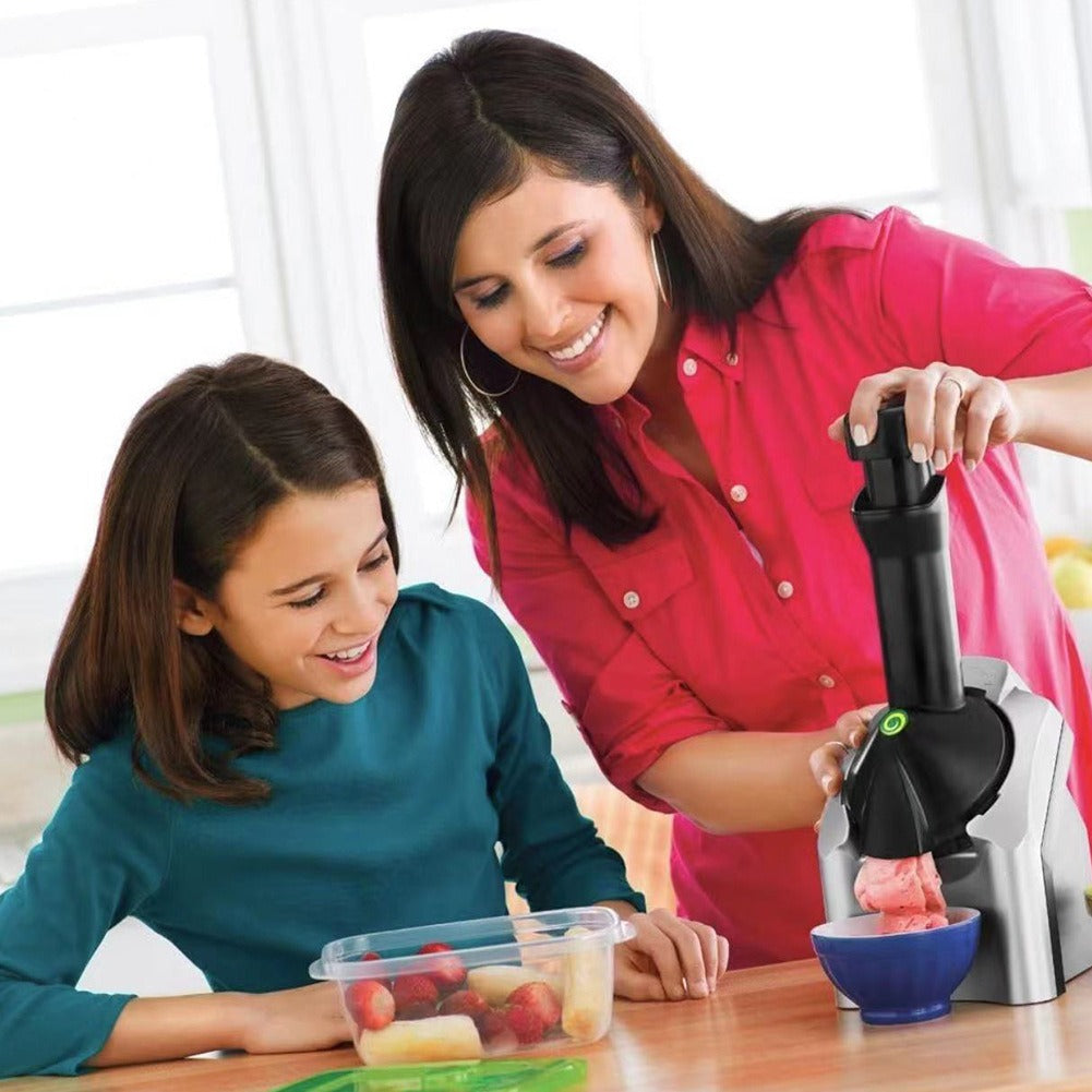 Household electric ice cream fruit yogurt machine ice cream machine children's ice cream making machine - Tampa Home & Garden Store