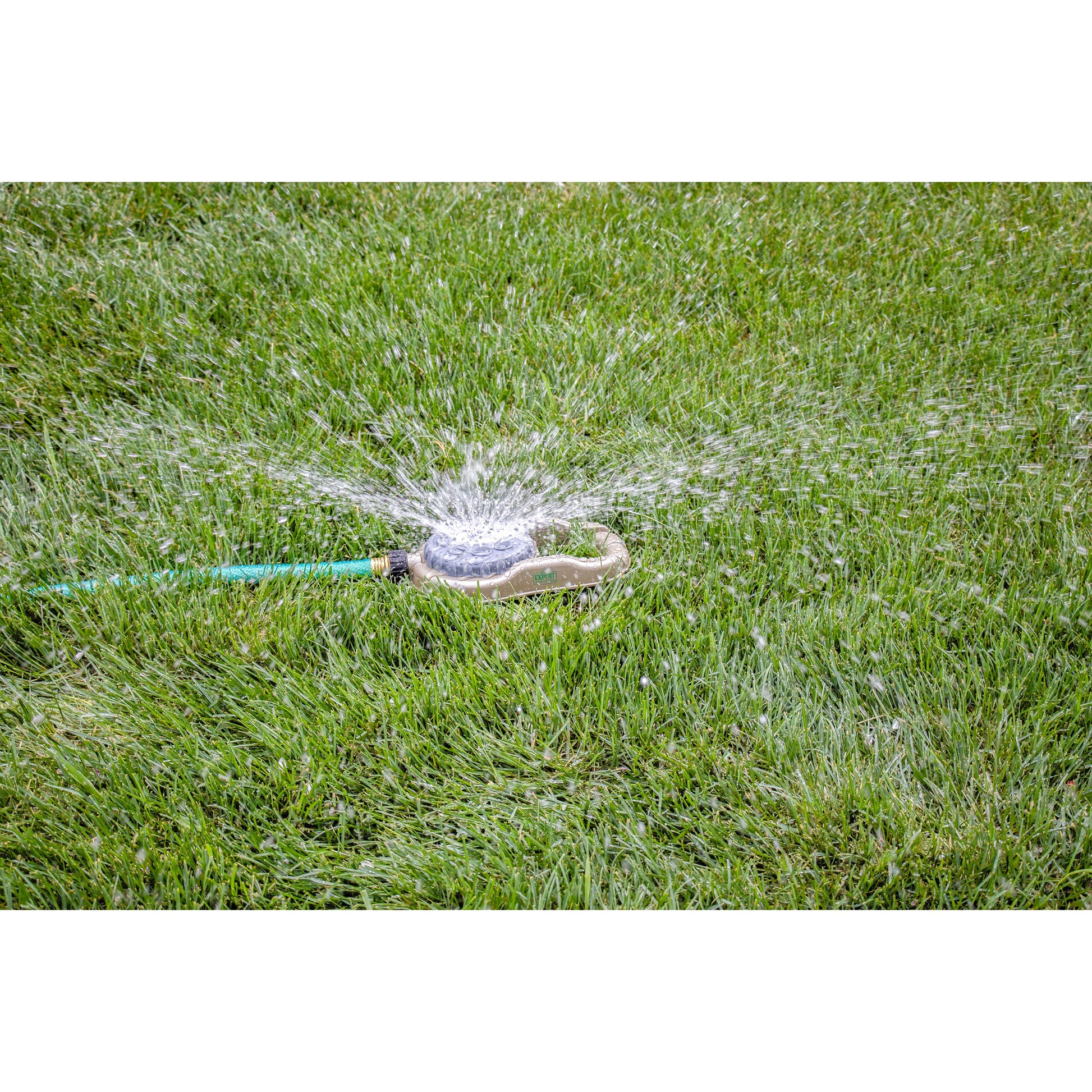 Orbit Metal 8-Pattern Lawn Sprinkler on Weighted Base hose-end sprinkler on Tampa Home & Garden Store
