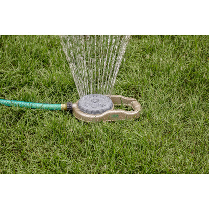 Metal 8-Pattern Lawn Sprinkler on Weighted Base by Orbit Irrigation on Tampa Home & Garden Store