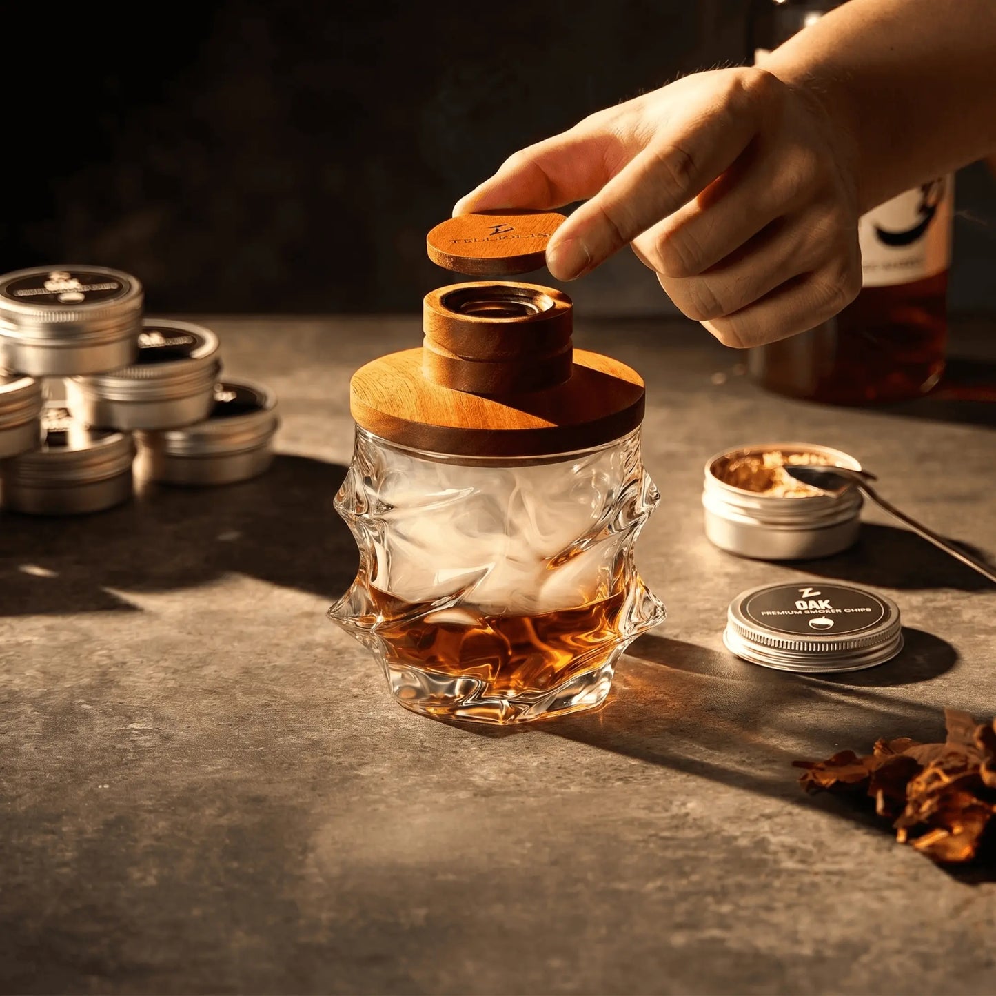 Tsuki Smoker Kit for Whisky and Cocktails