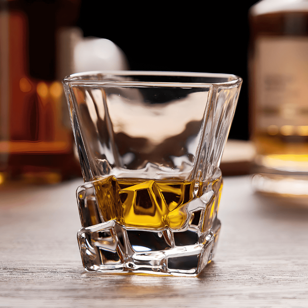 Tychon Handcrafted Japanese Crystal Whisky Glass