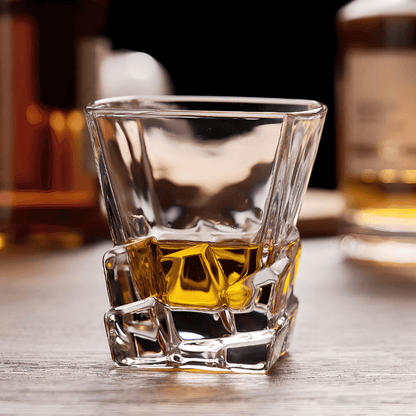 Tychon Handcrafted Japanese Crystal Whisky Glass
