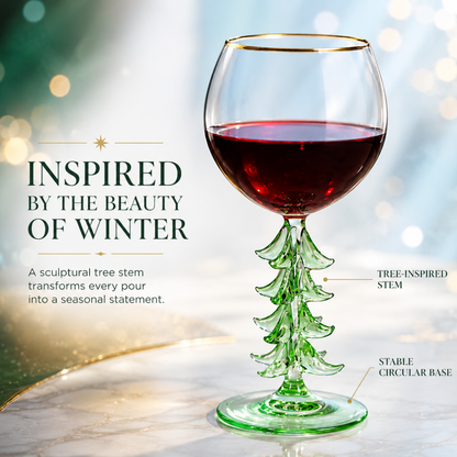 Premium Natale Stemmed Wine Glass Holder