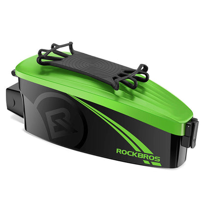 Durable Waterproof Bike Phone Bag and Cover RockBros green/black bicycle bag on Tampa Home & Garden Store