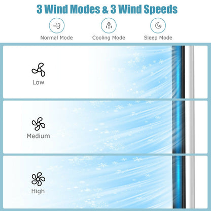 Ventilador de 41" con 3 modos y velocidades