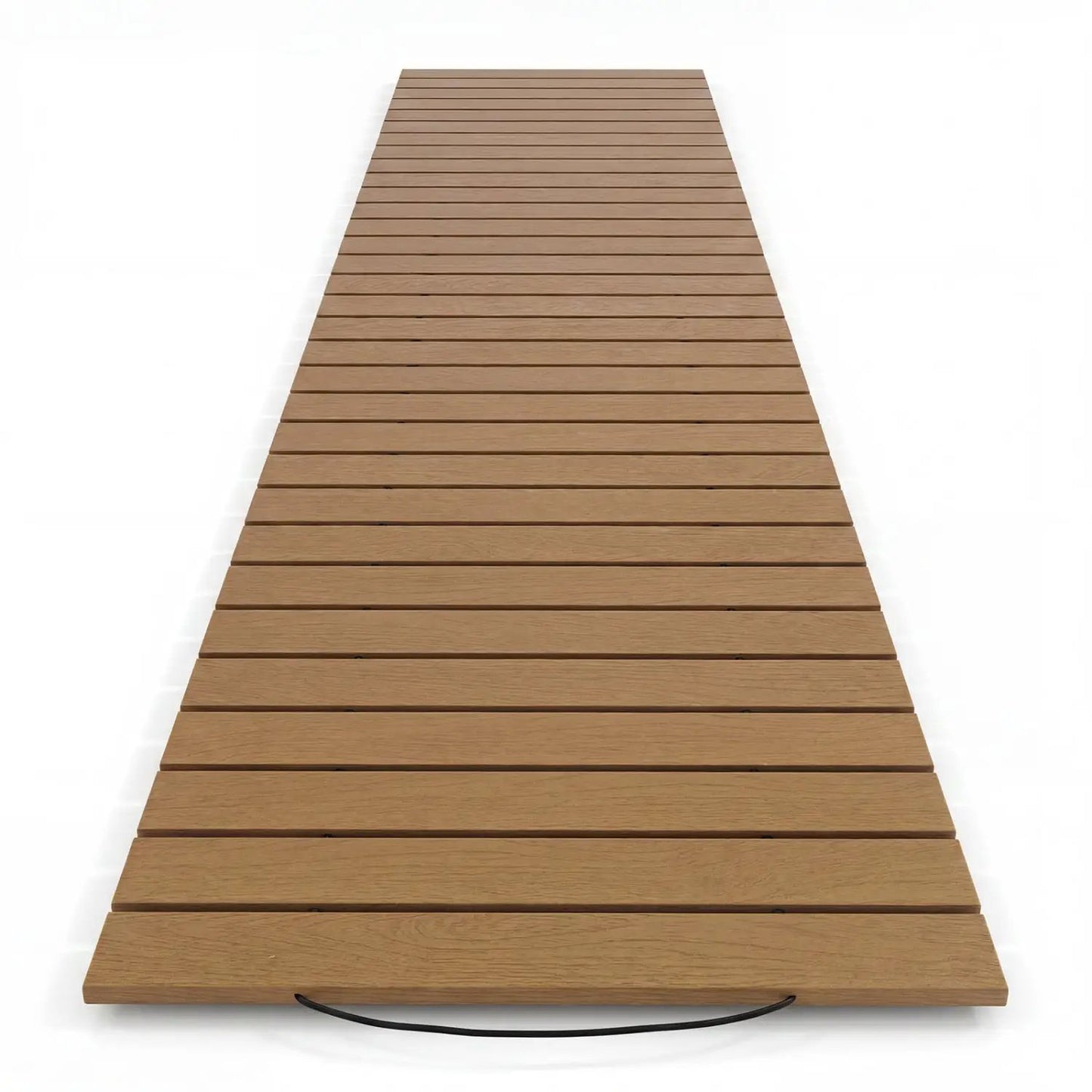 8 Feet Outdoor Pathway Straight Roll-Out Patio Boardwalk