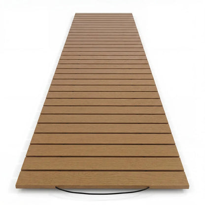 8 Feet Outdoor Pathway Straight Roll-Out Patio Boardwalk