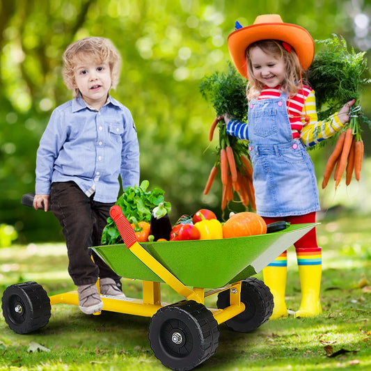 8 Inch Heavy Duty Kids Ride-on Sand Dumper with 4 Wheels - Tampa Home & Garden Store