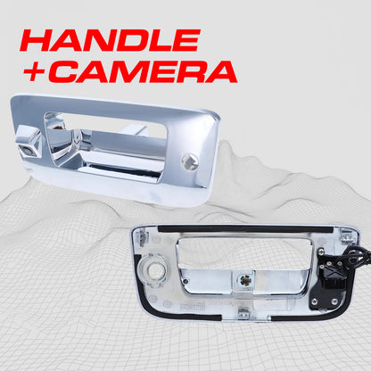 Chrome tailgate handle with backup camera for Silverado/Sierra 2007–2014 Master Tailgaters on Tampa Home & Garden Store