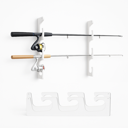 Wall and Ceiling Fishing Rod Rack Holder