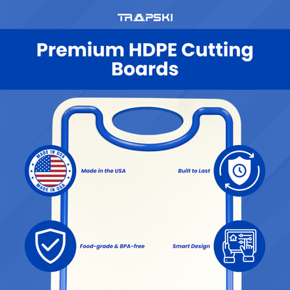 Thick Hdpe Cutting Board and Kitchen Prep Work
