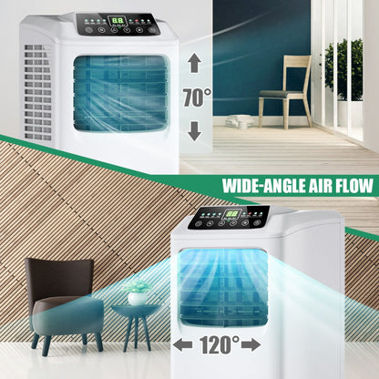 Aire acondicionado portátil de 9,000 BTU con control remoto