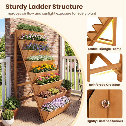 8 Tier Vertical Raised Garden Bed with Legs