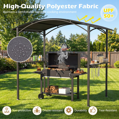 8 by 5 by 7 ft Grill Gazebo Outdoor Canopy