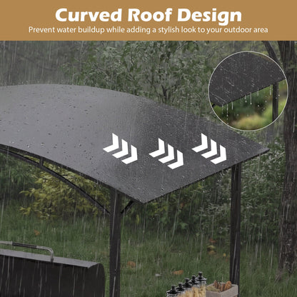 8 by 5 by 7 ft Grill Gazebo Outdoor Canopy