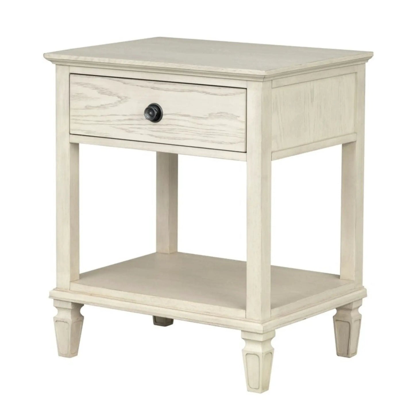 Victoria Bedside Table With Drawer and Shelf