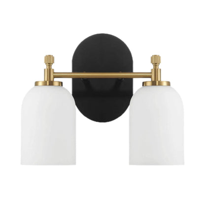 Vortex 2-Light Vanity Sconce for Bathroom Mirror