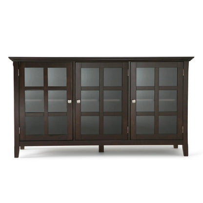 Acadian Wide Storage Cabinet Handcrafted