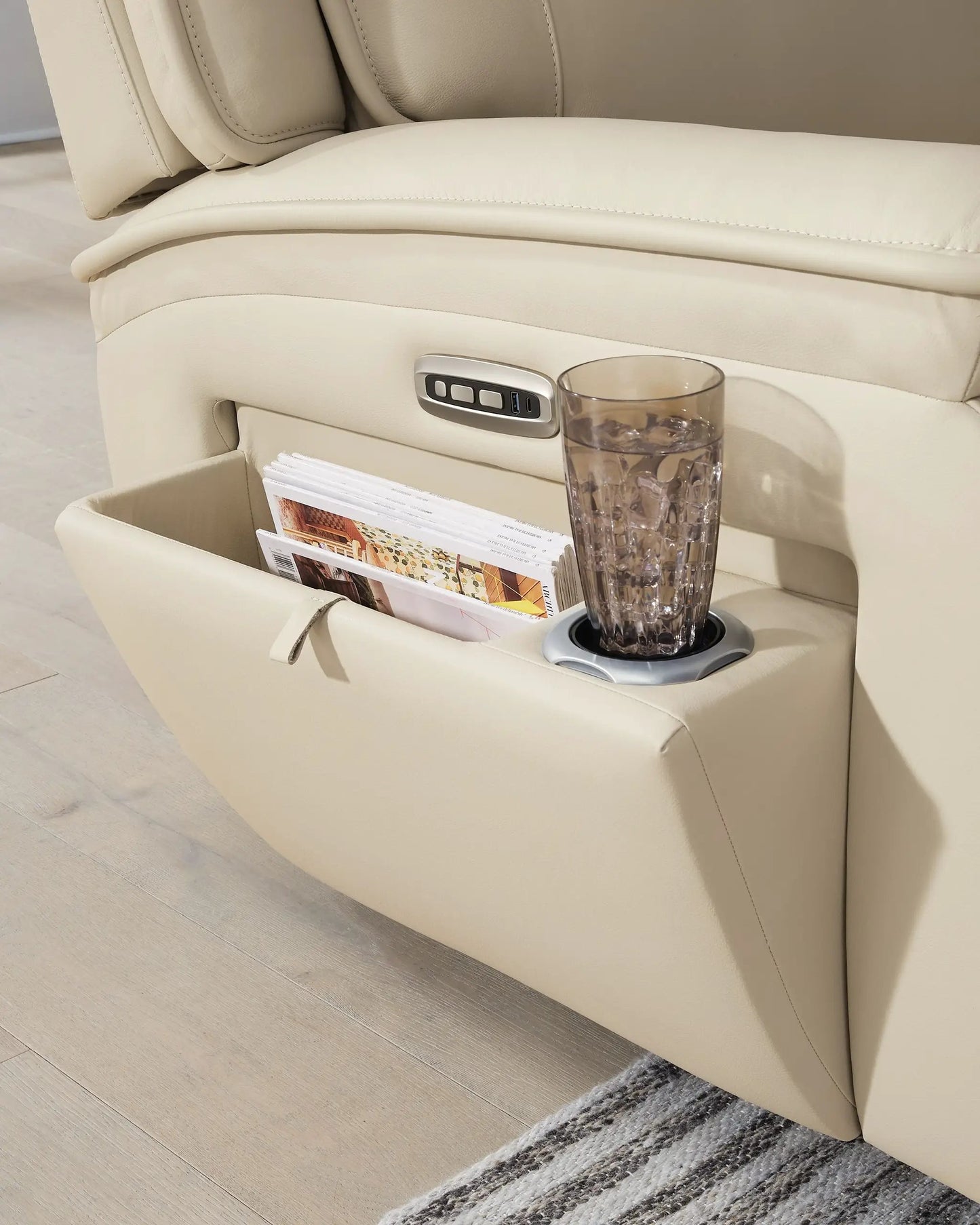 Double Deal and Reclining Sectional Sofa