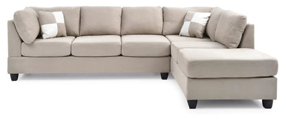 Malone Comfort Sectional Right or Left Chaise