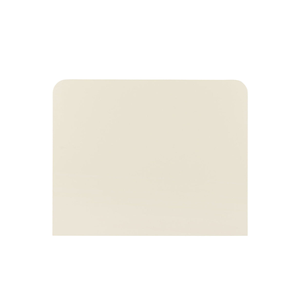 HouseOfZazla Modern Accent Nightstand beige cream rounded corner top on Tampa Home & Garden Store