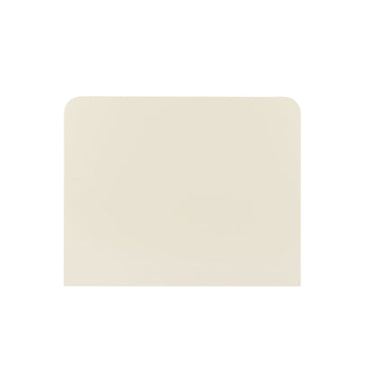 HouseOfZazla Modern Accent Nightstand beige cream rounded corner top on Tampa Home & Garden Store