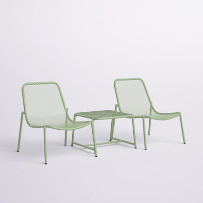 Kincaid 3-Piece Outdoor Conversation Set with Iron