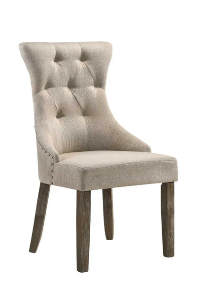 Gabrian Two Tone Reclaimed Side Chair Set of 2